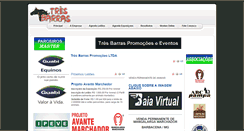 Desktop Screenshot of 3barras.com.br