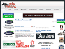 Tablet Screenshot of 3barras.com.br